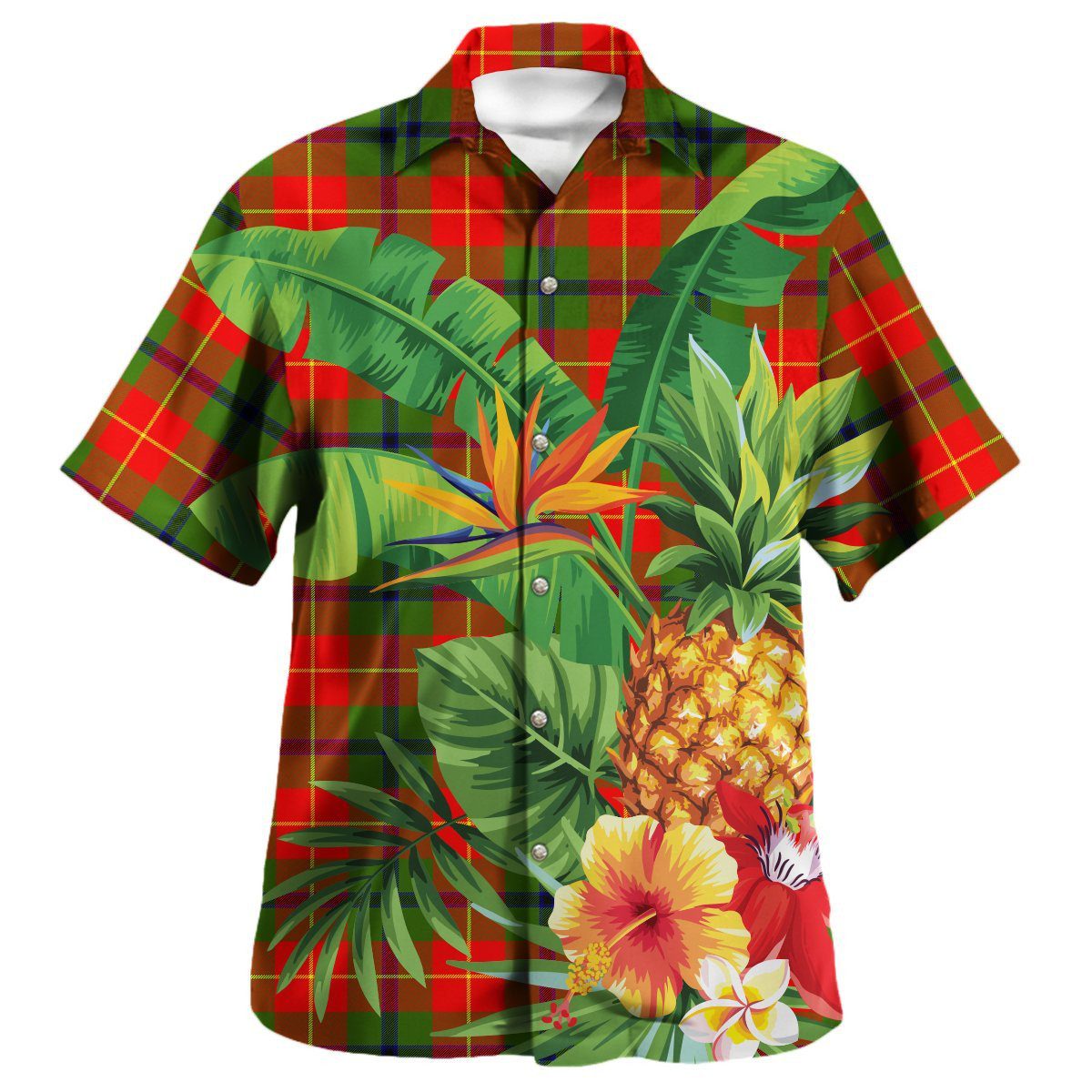Turnbull Dress Tartan Aloha Shirt version 2