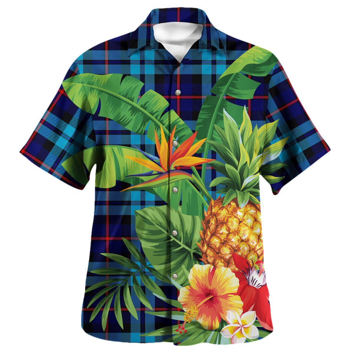 McCorquodale Tartan Aloha Shirt version 2