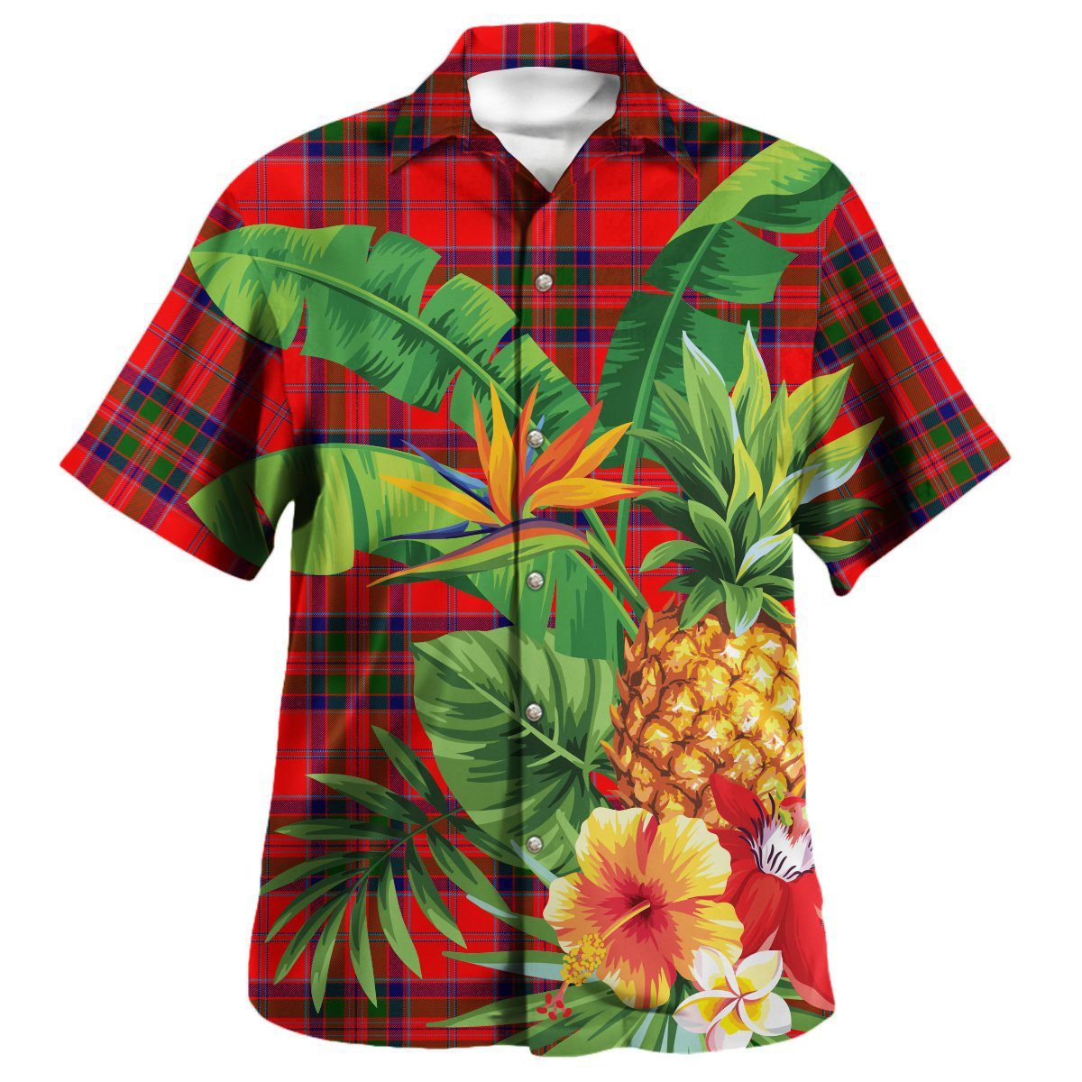 MacGillivray Modern Tartan Aloha Shirt version 2