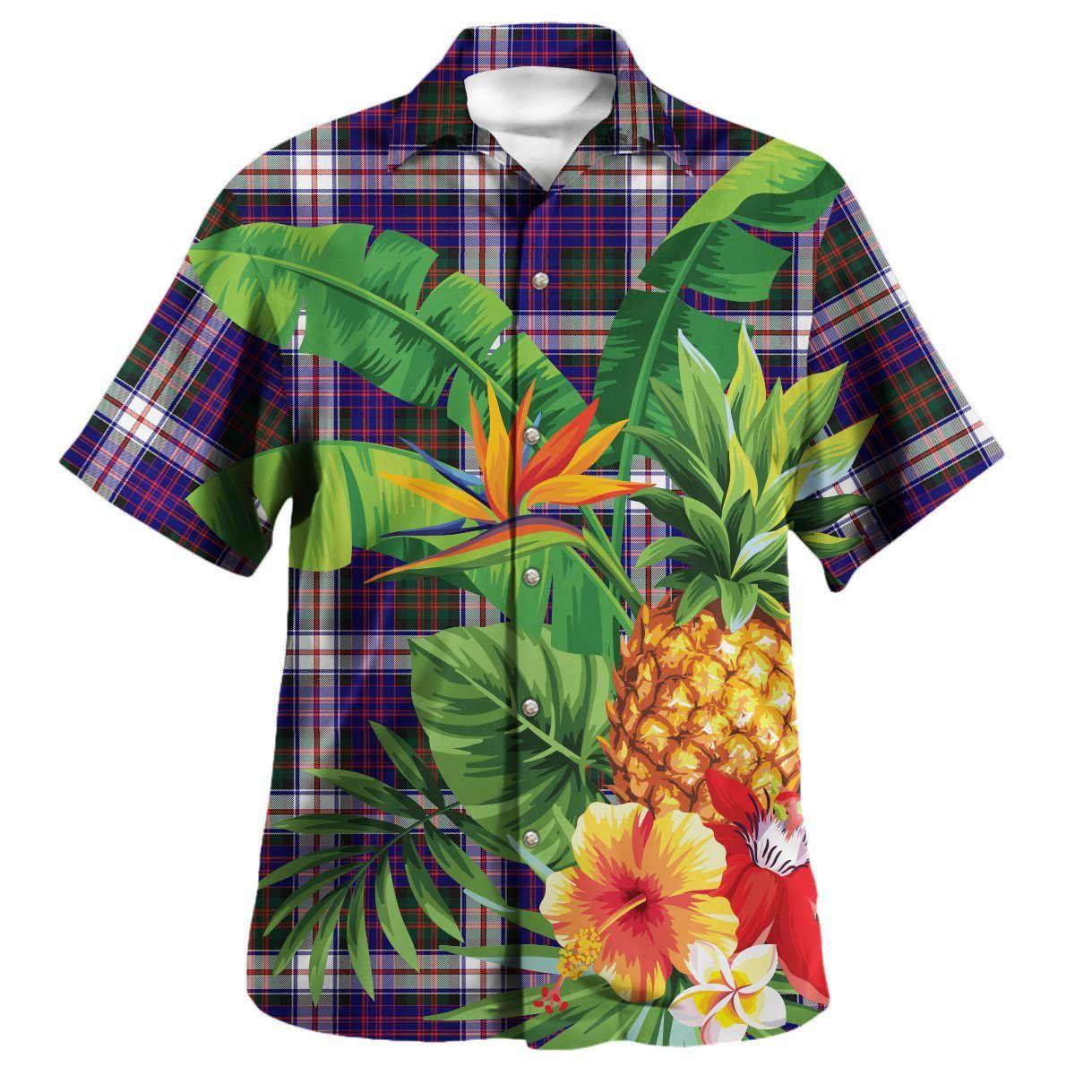 MacDonald Dress Modern Tartan Aloha Shirt version 2