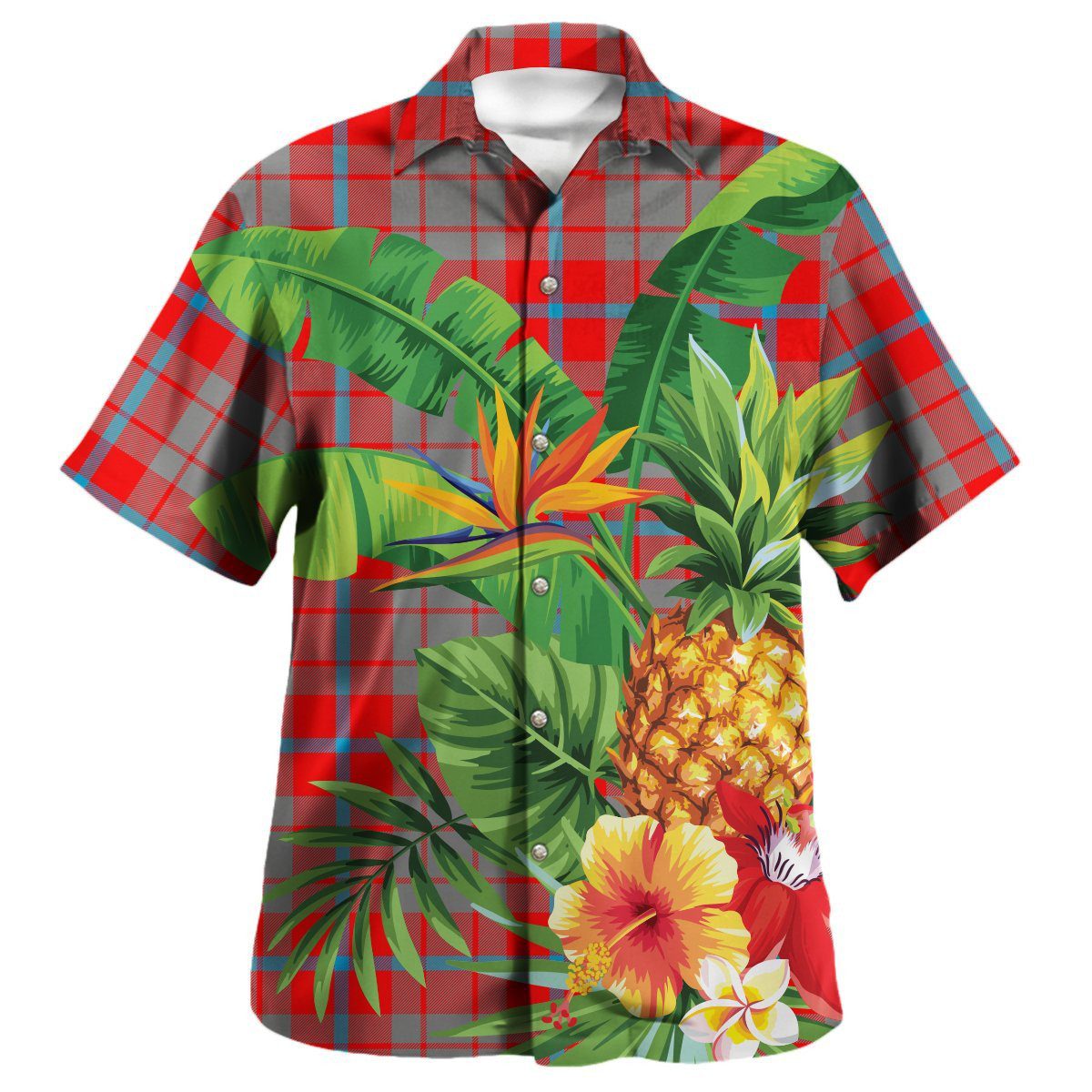 Moubray Tartan Aloha Shirt version 2
