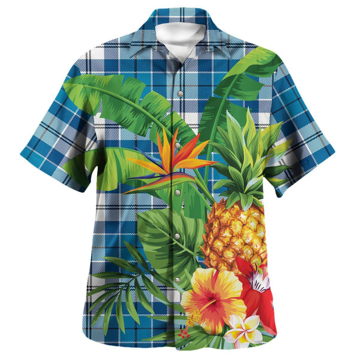 Roberton Tartan Aloha Shirt version 2
