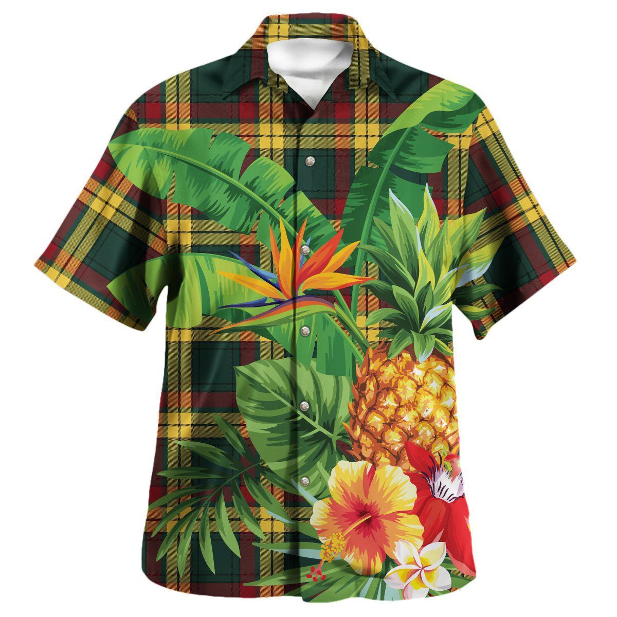MacMillan Old Modern Tartan Aloha Shirt version 2