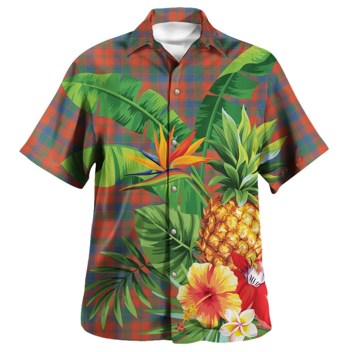 Robertson Ancient Tartan Aloha Shirt version 2