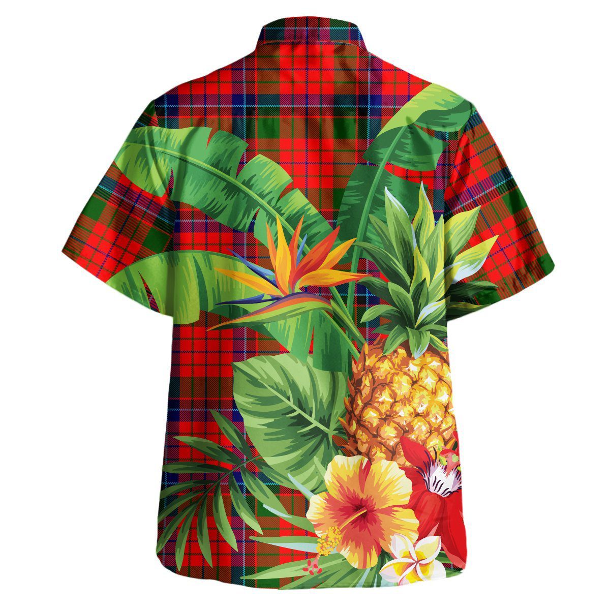 Nicolson Modern Tartan Aloha Shirt version 2