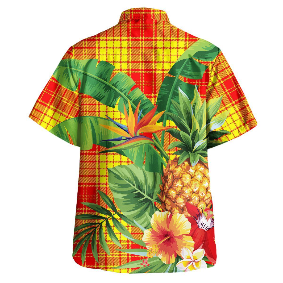 MacMillan Clan Tartan Aloha Shirt version 2