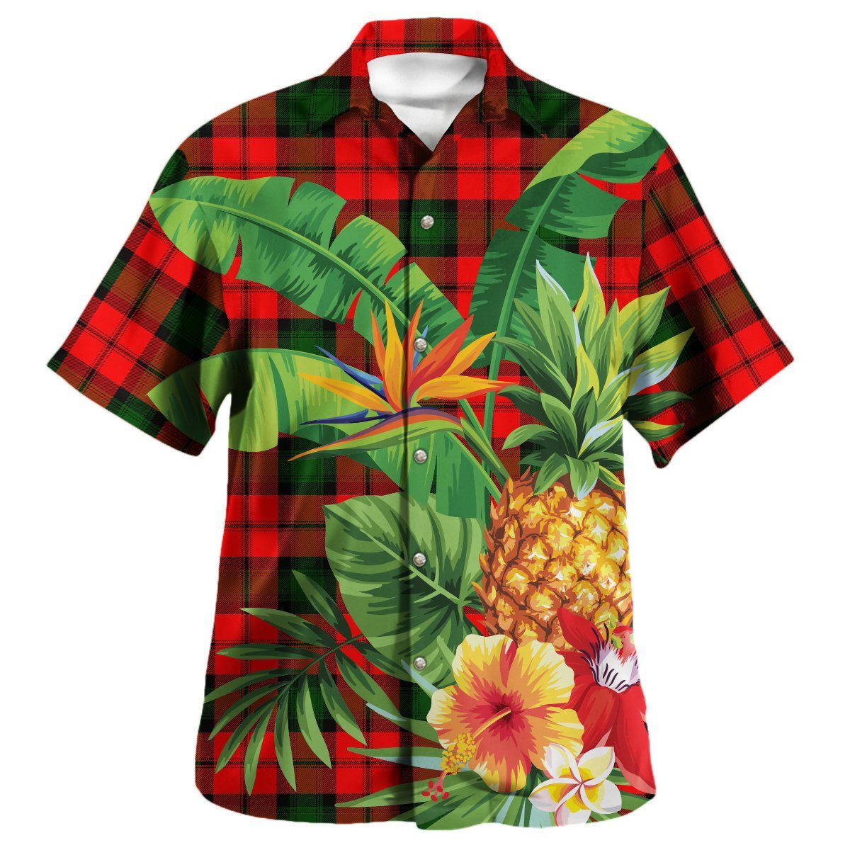Kerr Modern Tartan Aloha Shirt version 2
