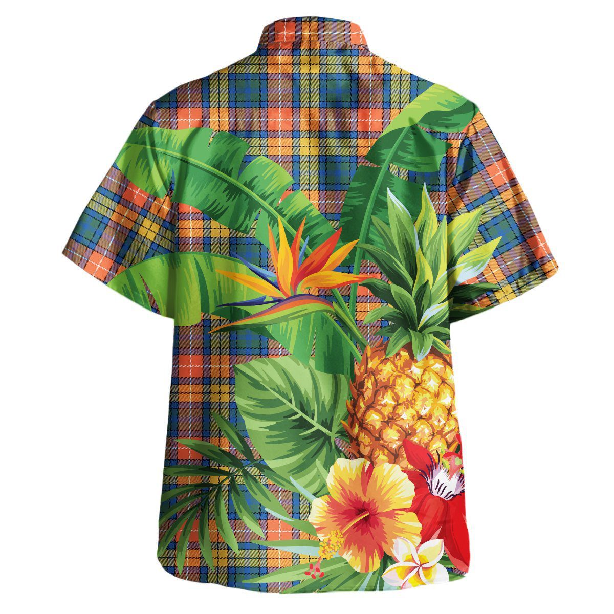 Buchanan Ancient Tartan Aloha Shirt version 2