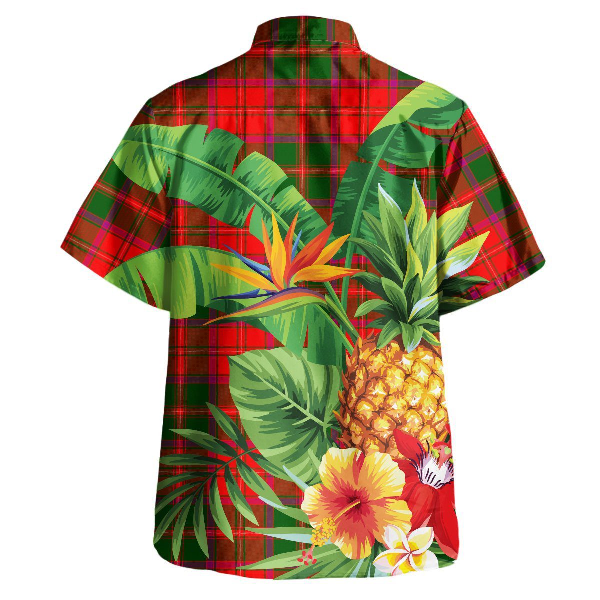 Crief District Tartan Aloha Shirt version 2