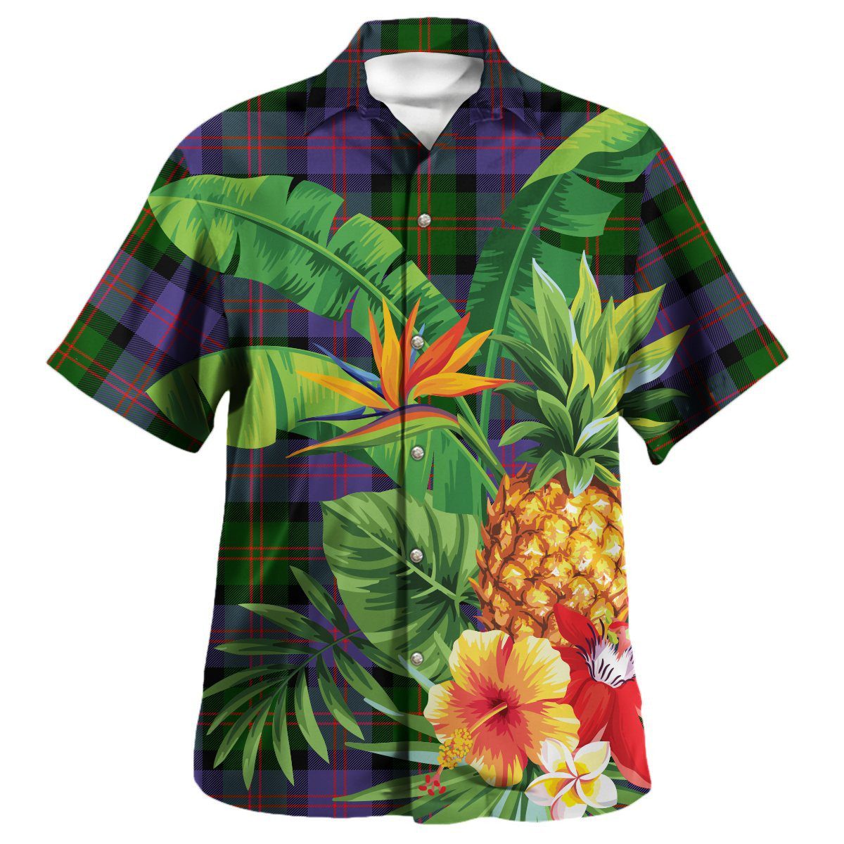 Blair Modern Tartan Aloha Shirt version 2