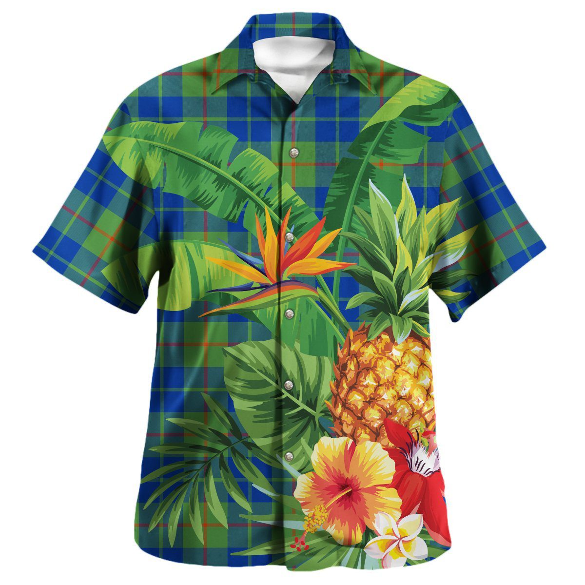 Baird Ancient Tartan Aloha Shirt version 2