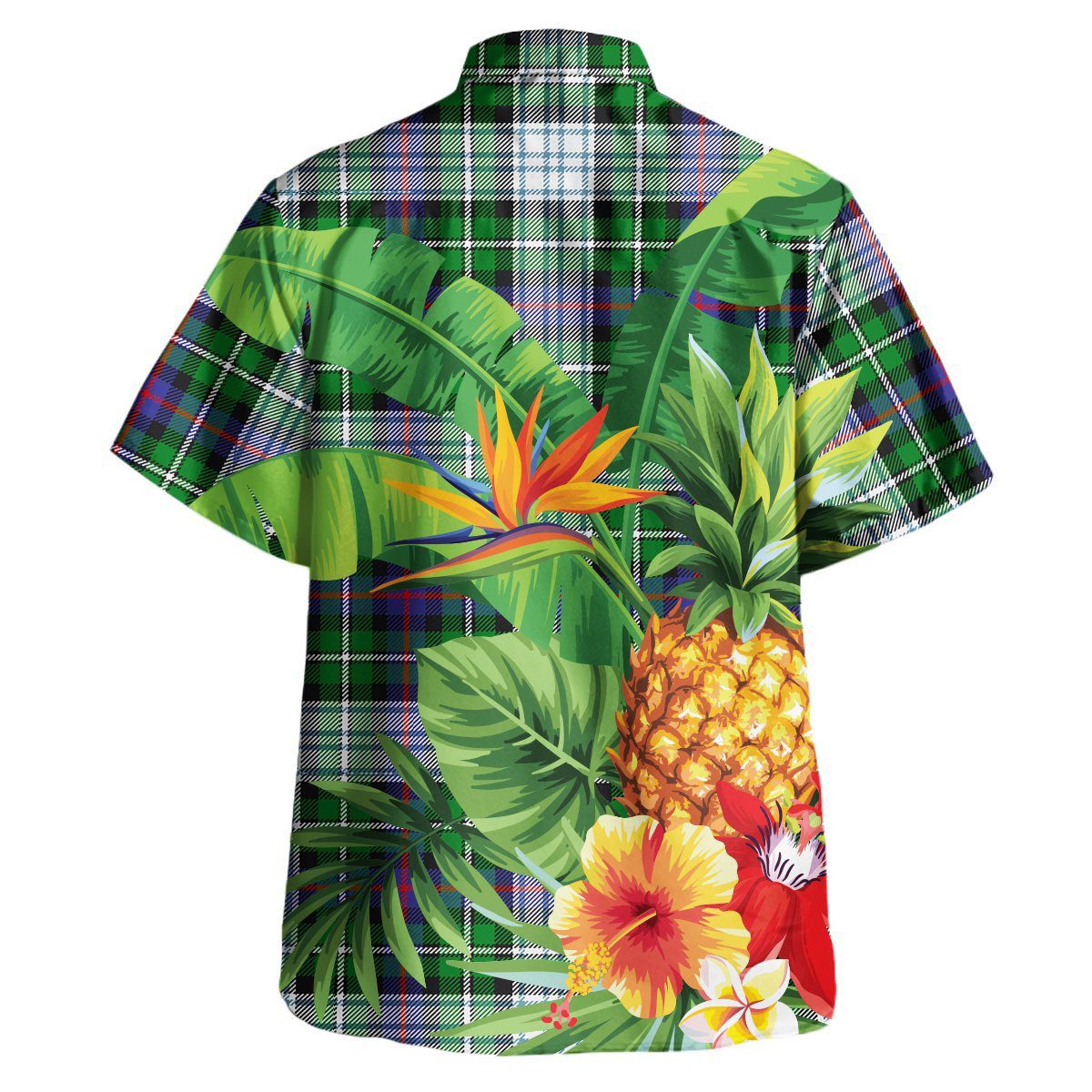 MacKenzie Dress Modern Tartan Aloha Shirt version 2