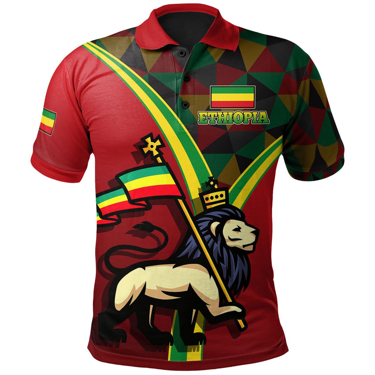 Ethiopian Polo Shirt – Ethiopian Pride Version Polo Shirt