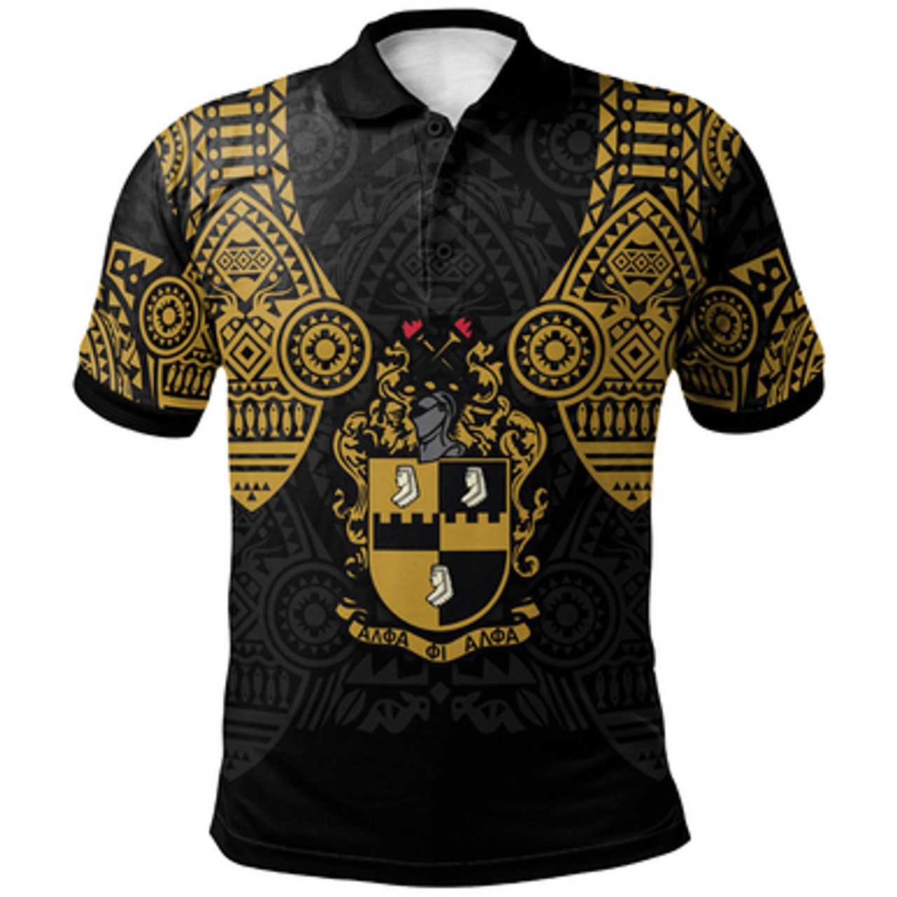 Alpha Phi Alpha Polo Shirt – Fraternity African Patterns Polo Shirt