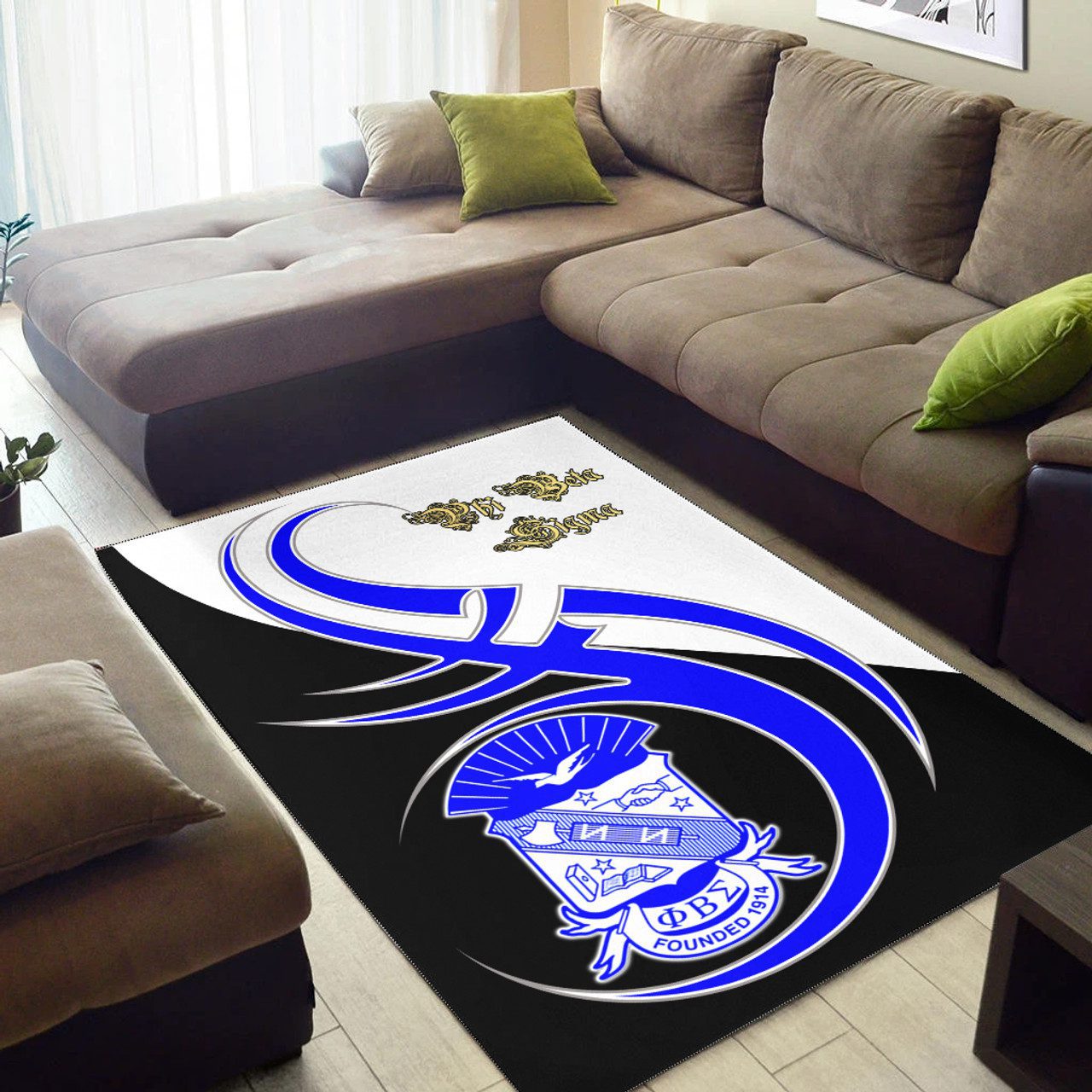 Phi Beta Sigma Area Rug – Fraternity In Me Area Rug