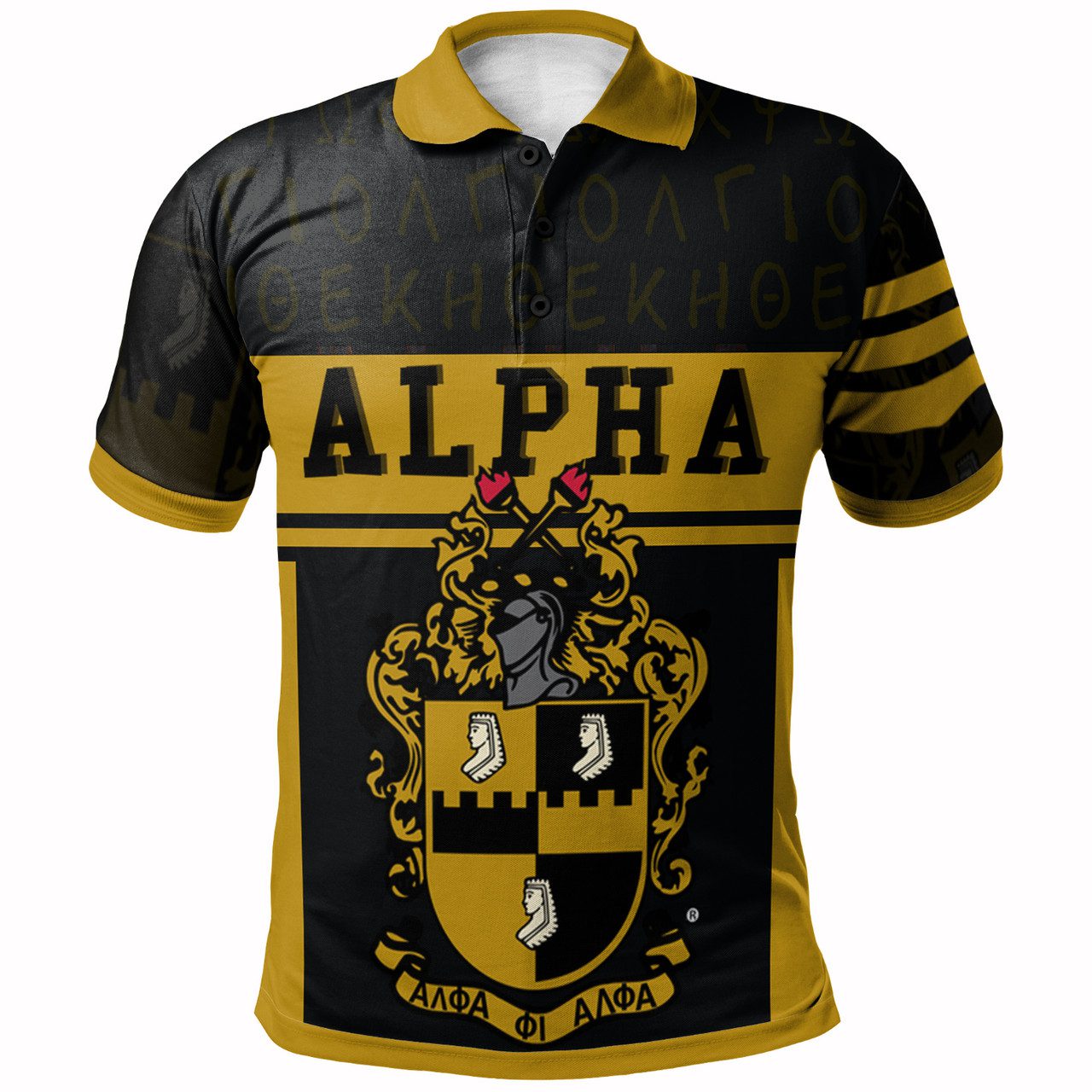 Alpha Phi Alpha Polo Shirt – Fraternity Heritage Polo Shirt