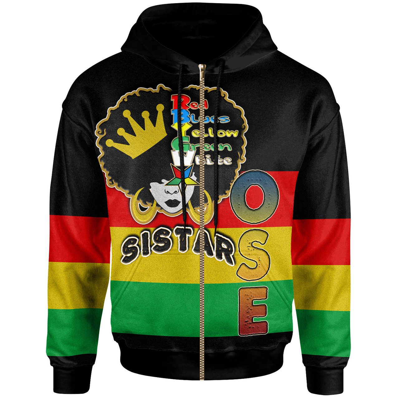 OES Hoodie – Black Girl Sistar Hoodie