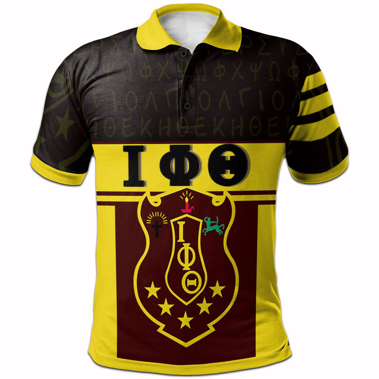 Iota Phi Theta Polo Shirt – Fraternity Heritage Polo Shirt