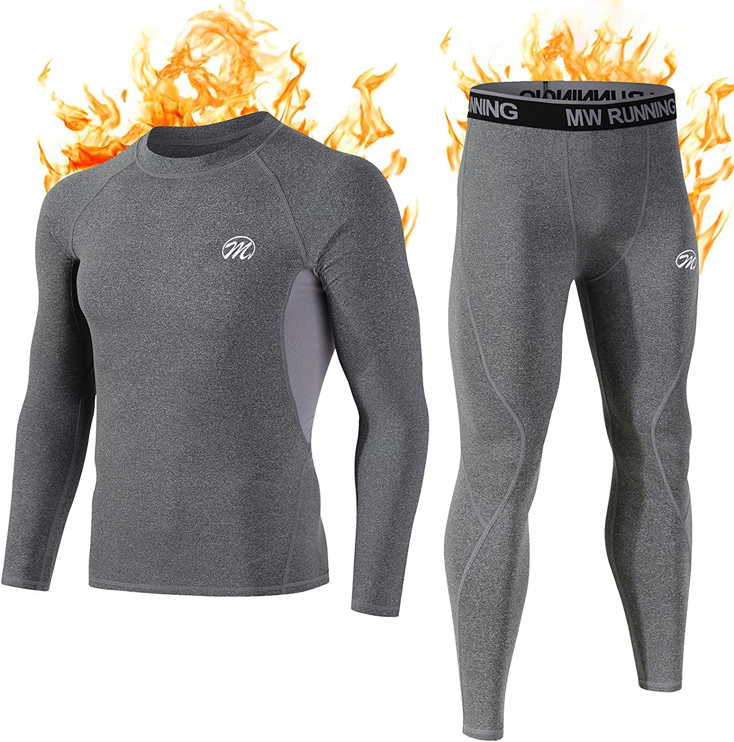 Thermal Underwear legging for Men, Ski Cold Weather Gear for Heat Retention