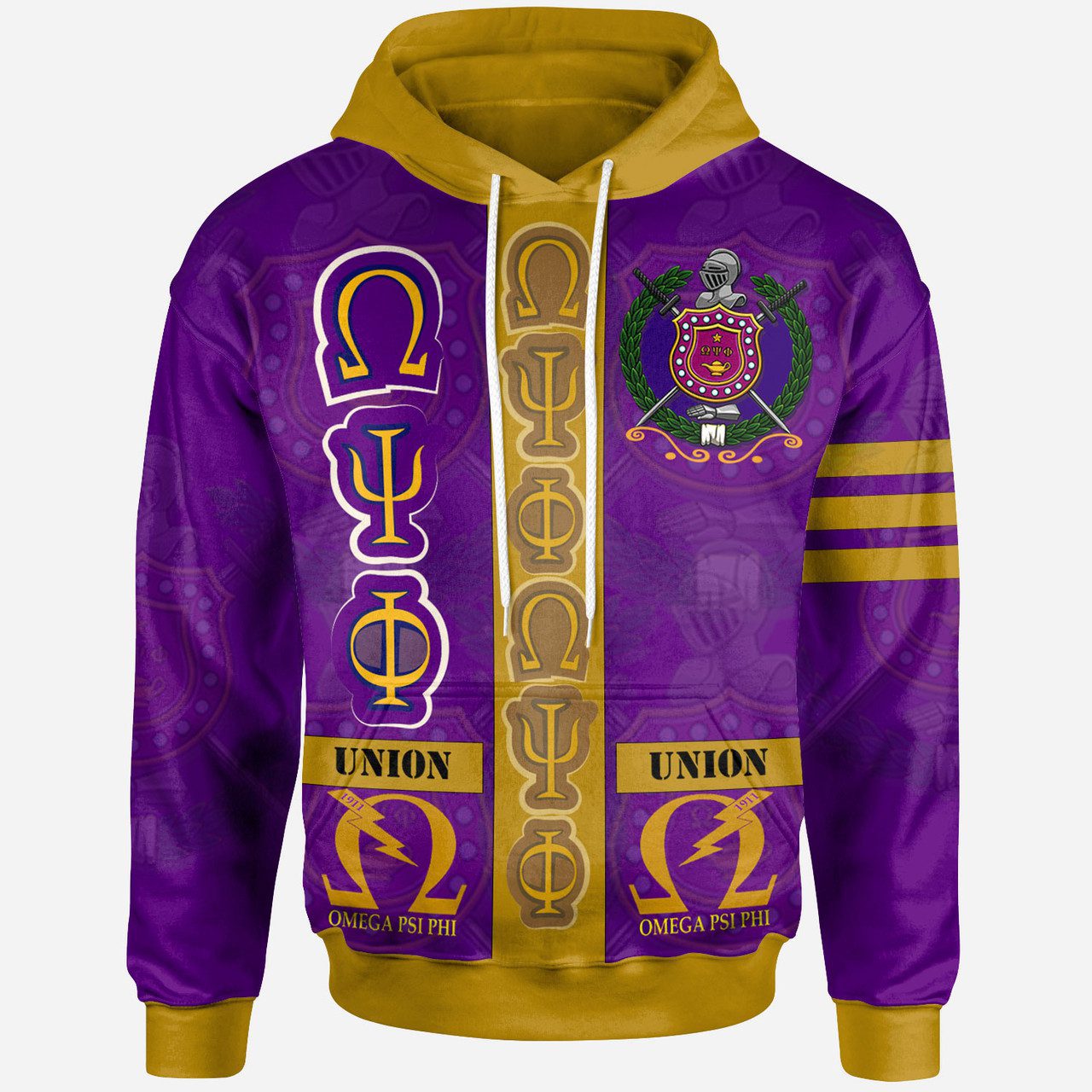 Omega Psi Phi Hoodie – Fraternity Pride Hoodie