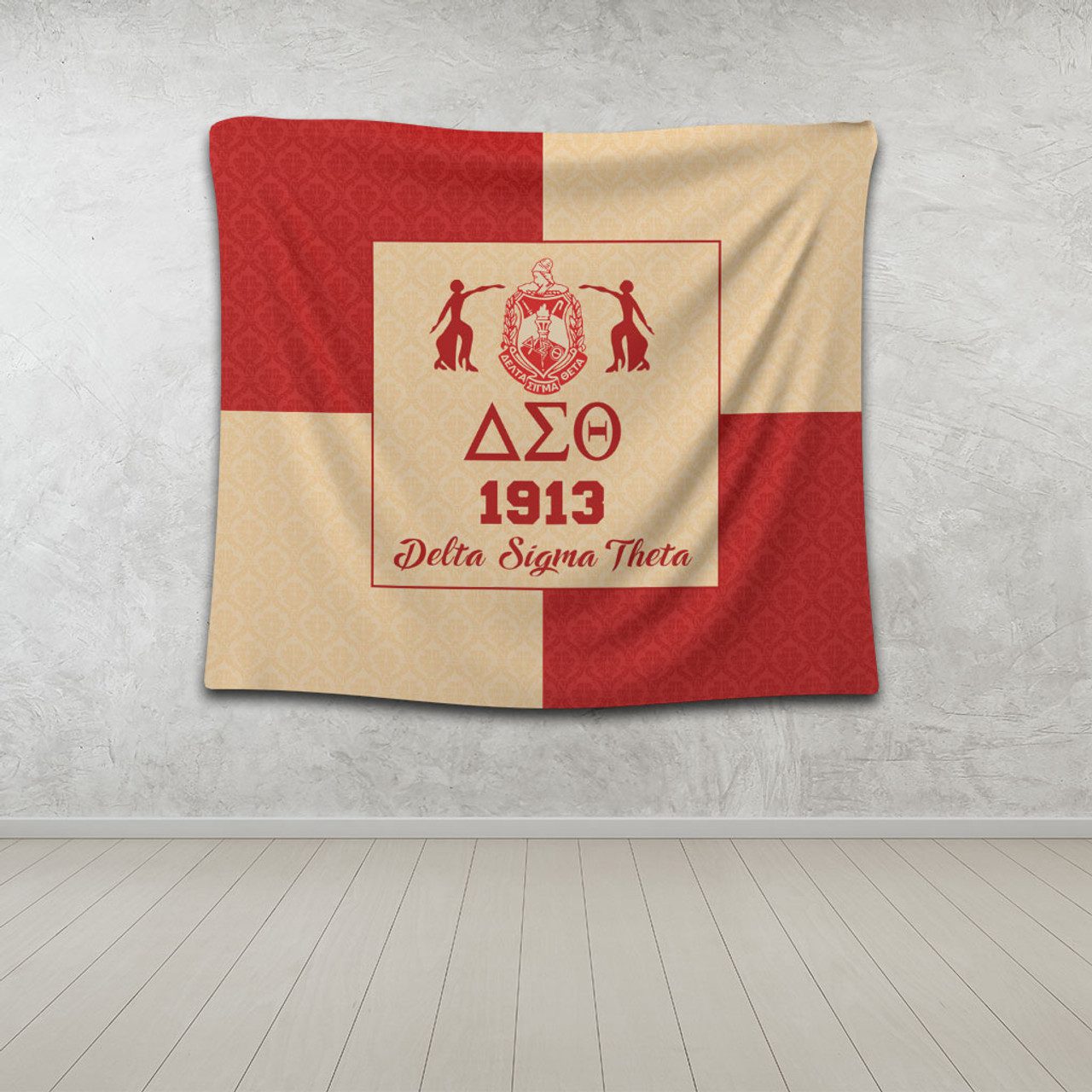 Delta Sigma Theta Tapestry Haft Concept Style