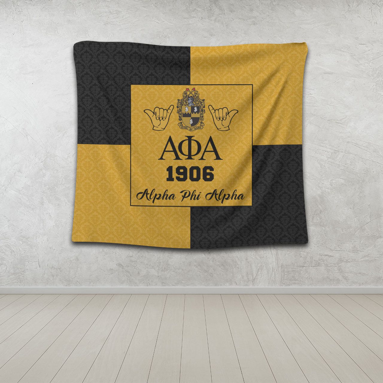 Alpha Phi Alpha Tapestry Haft Concept Style