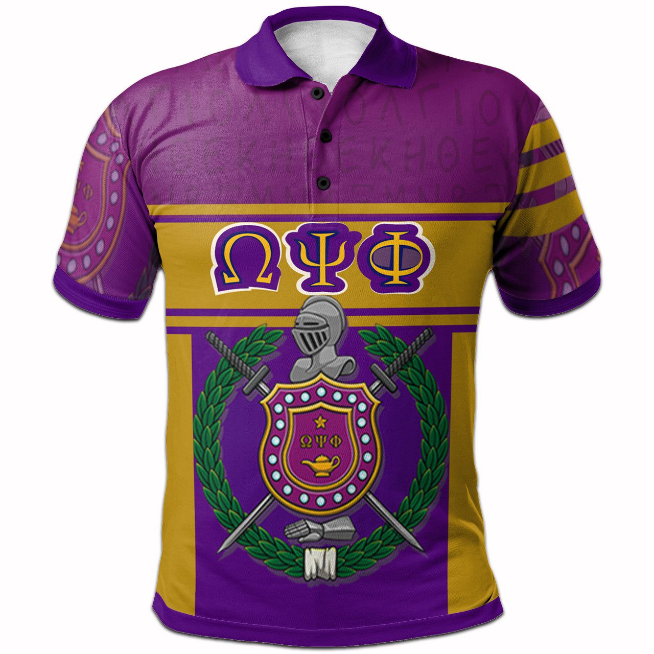 Omega Psi Phi Polo Shirt – Fraternity Heritage Polo Shirt