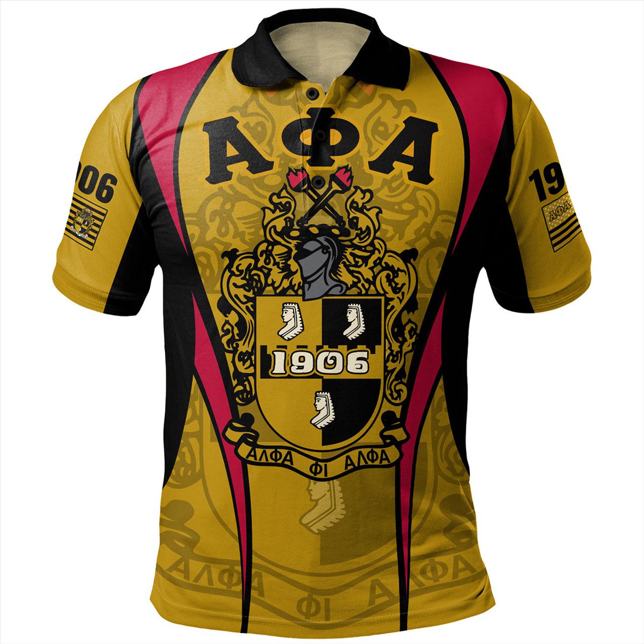 Alpha Phi Alpha Polo Shirt The Alpha Spirit