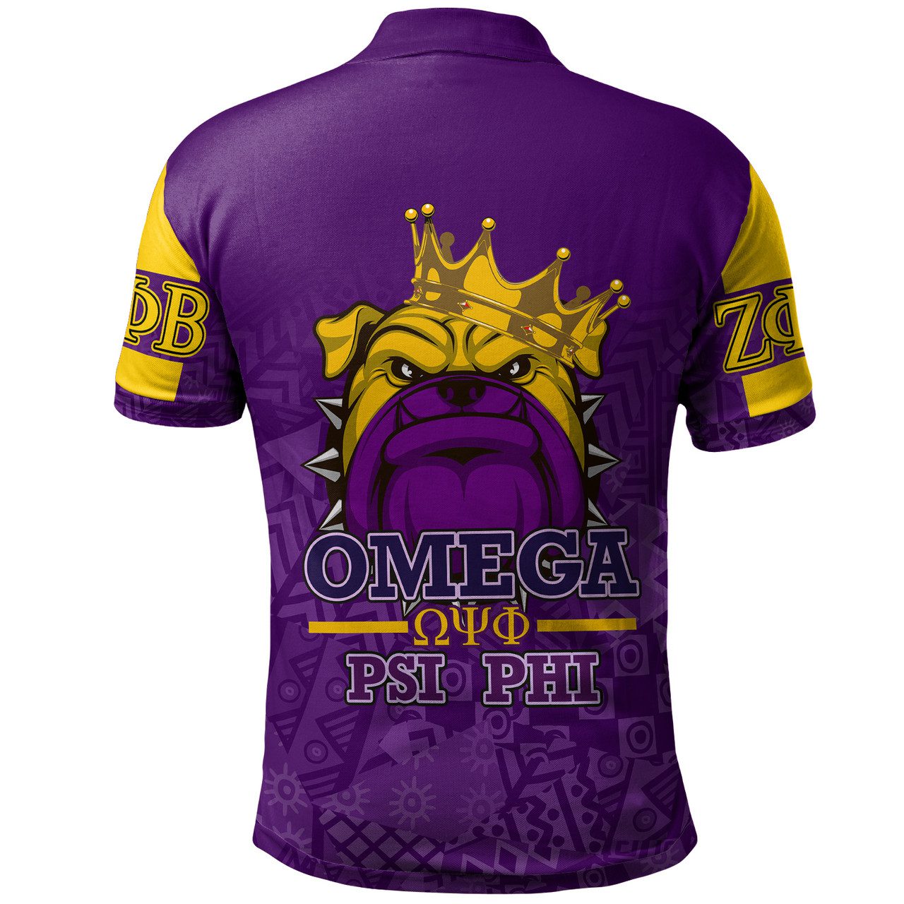 Omega Psi Phi Polo Shirt – Fraternity Black Roots Polo Shirt