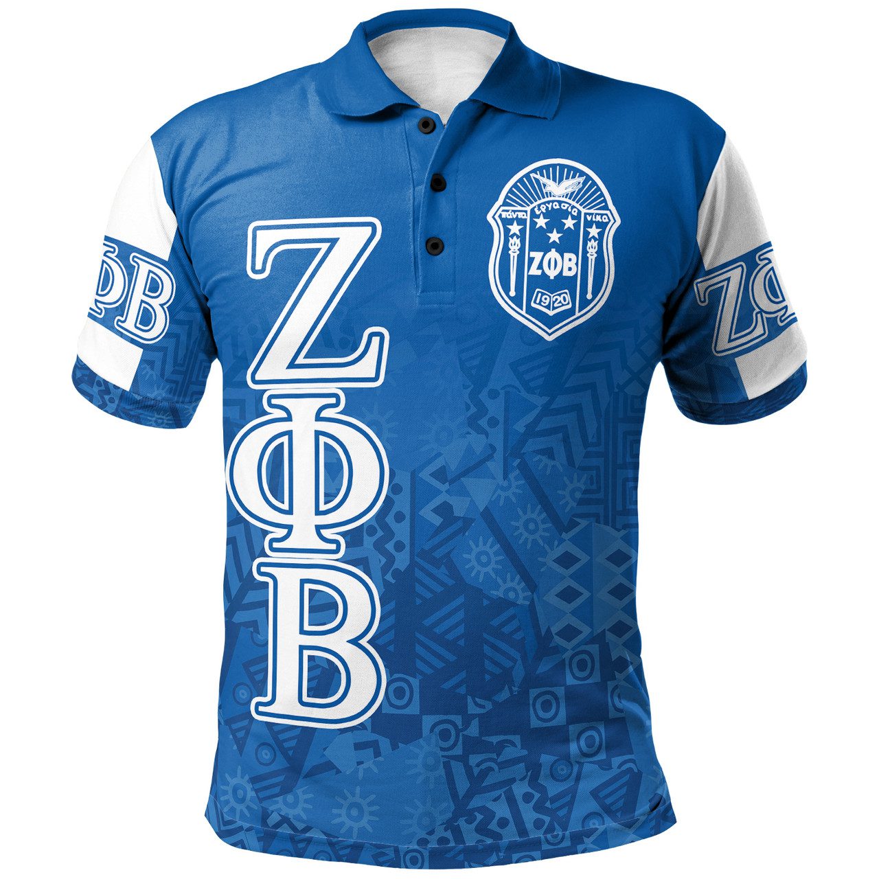 Zeta Phi Beta Polo Shirt – Sorority Black Roots Polo Shirt
