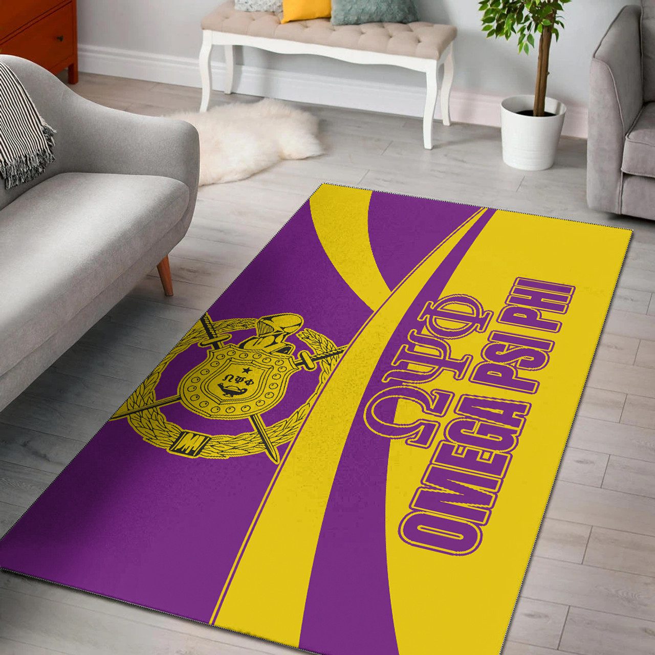 Omega Psi Phi Area Rug – Fraternity Proud to Be Area Rug