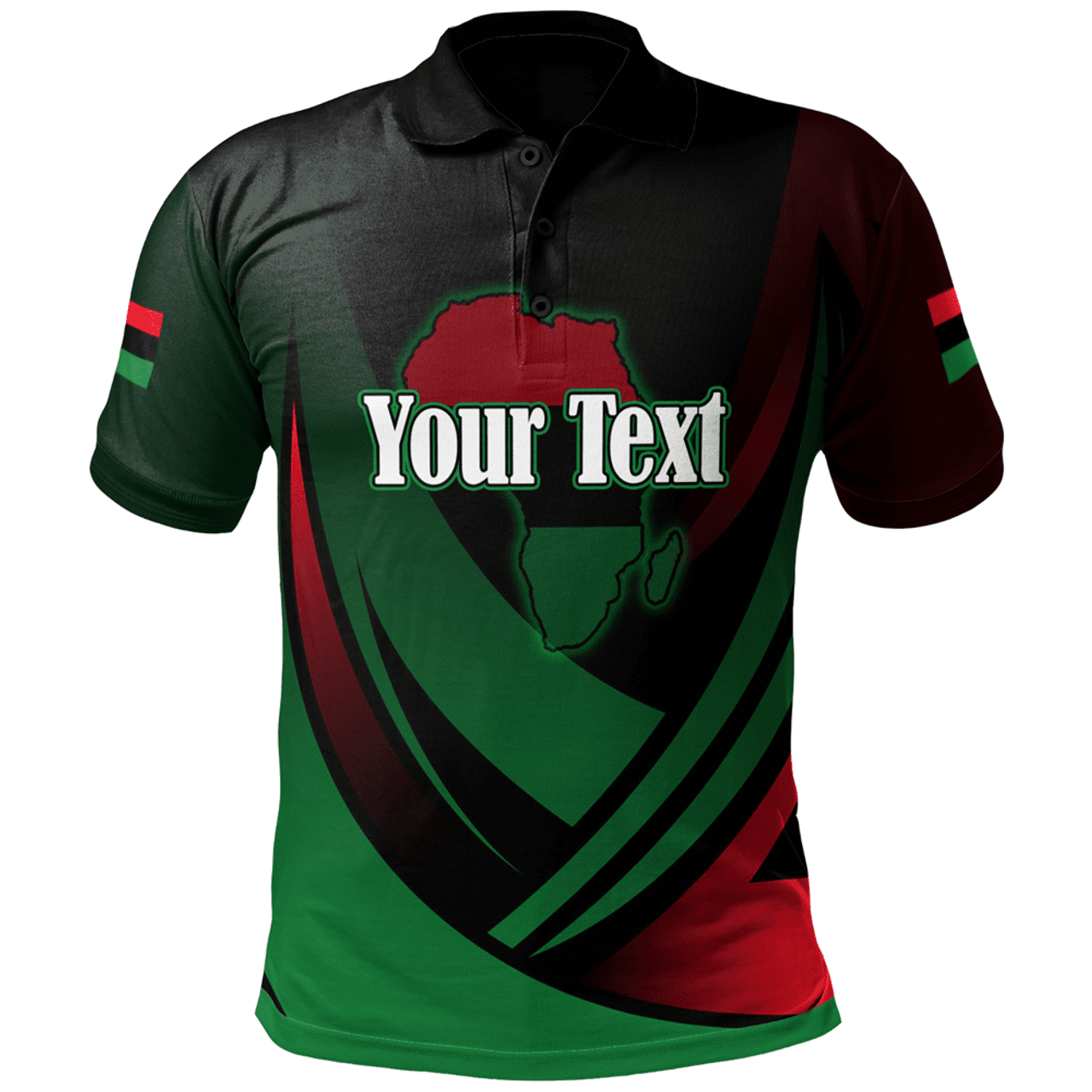 African Polo Shirt – Custom Africa Sports Style Polo Shirt