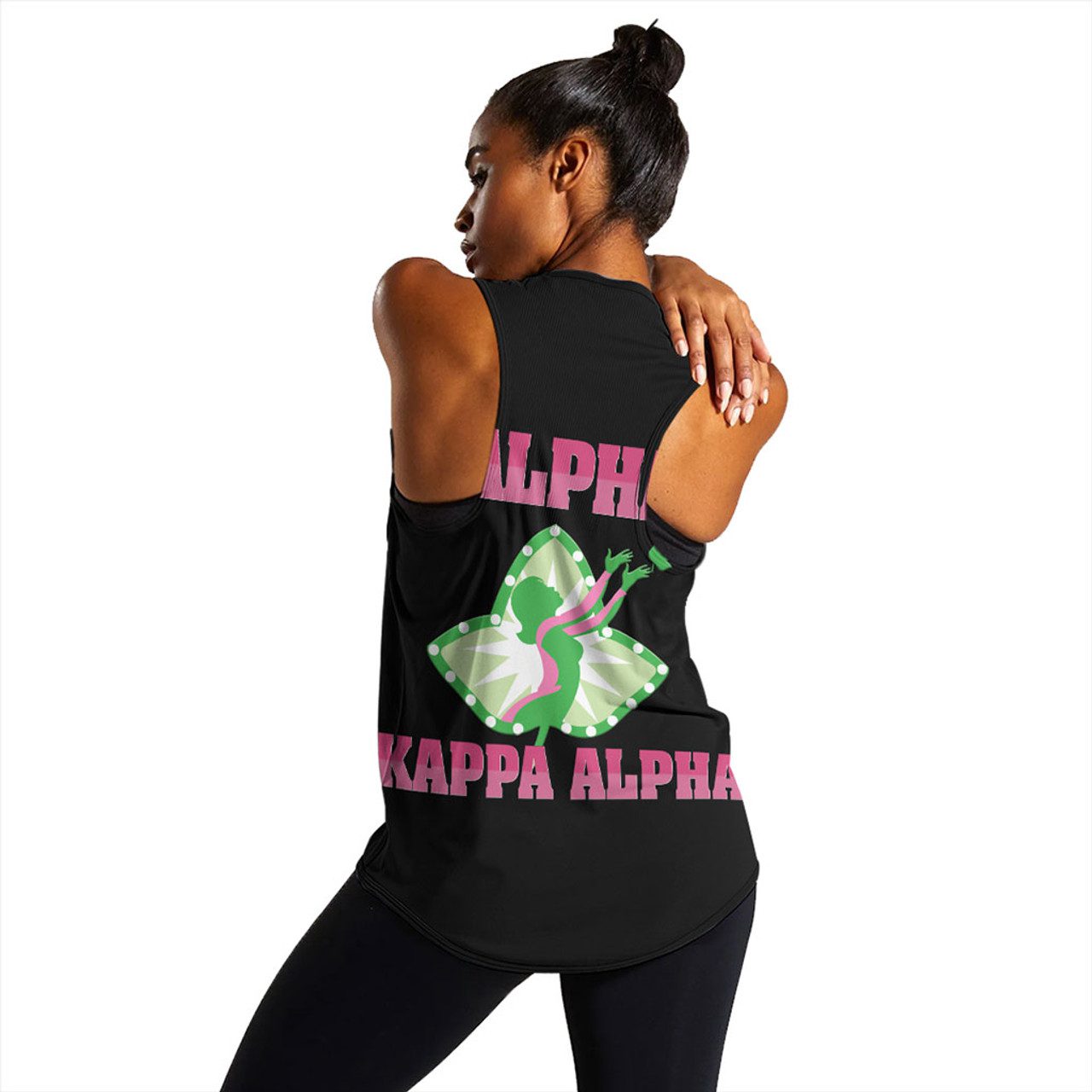 Alpha Kappa Alpha Women Tank Letter