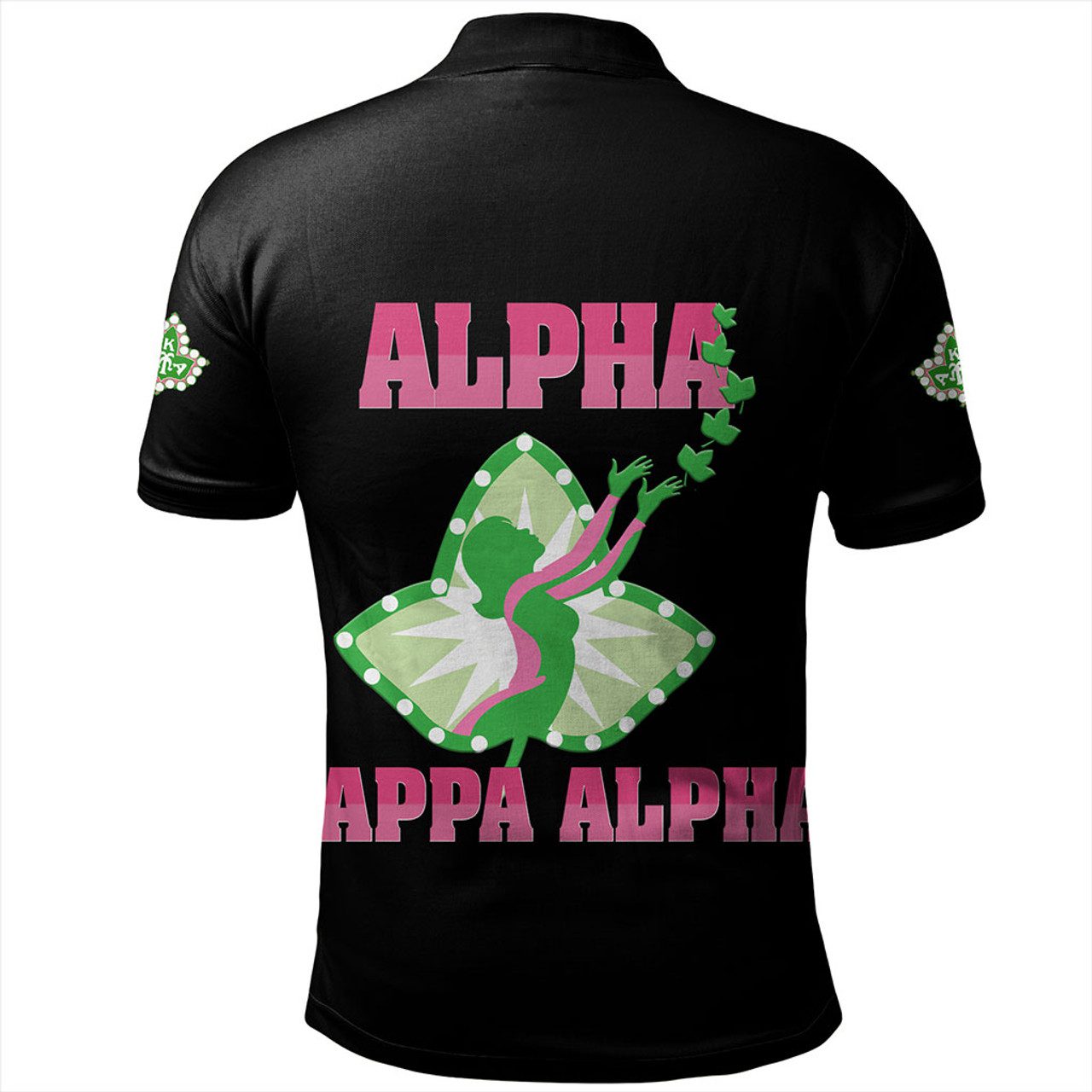 Alpha Kappa Alpha Polo Shirt Letter