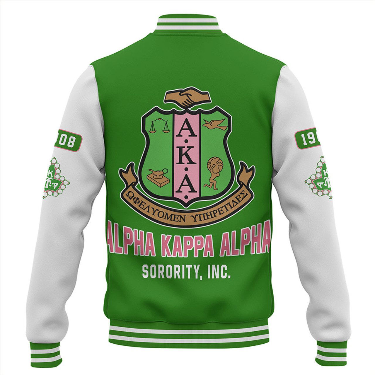 Alpha Kappa Alpha Baseball Jacket Varsity Style