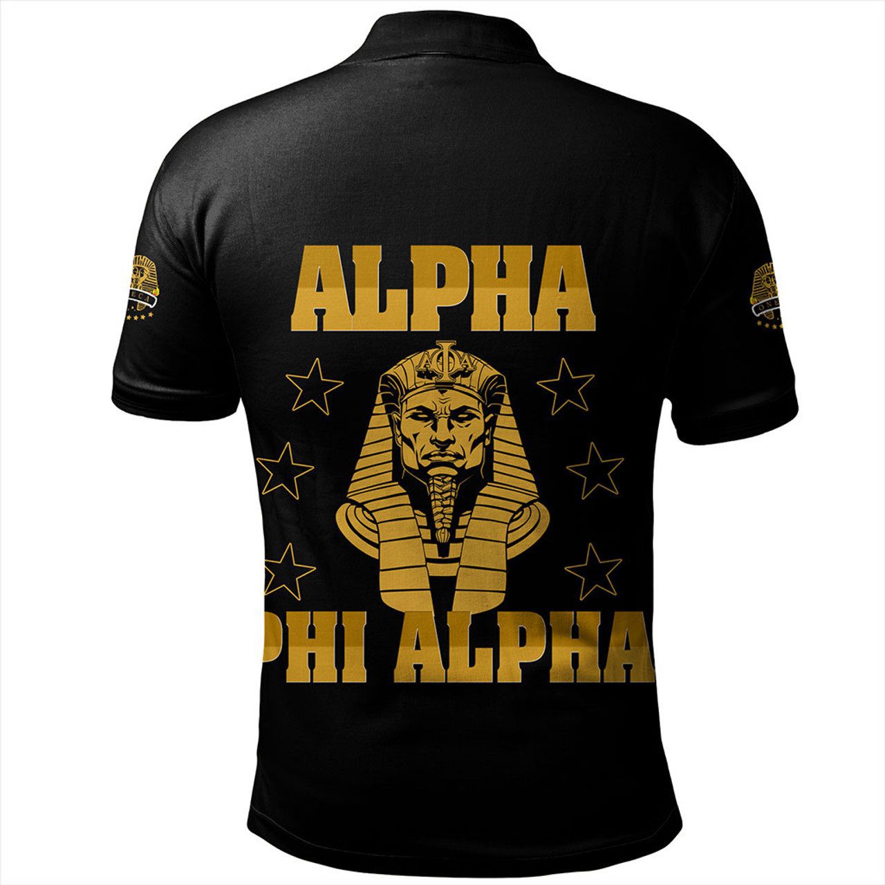 Alpha Phi Alpha Polo Shirt Letter