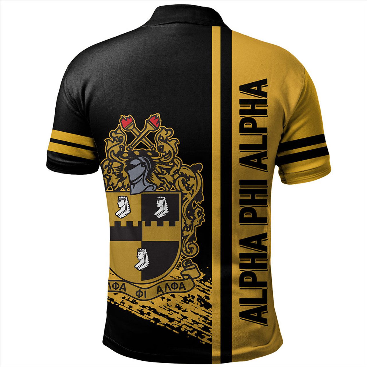 Alpha Phi Alpha Polo Shirt Quater Style