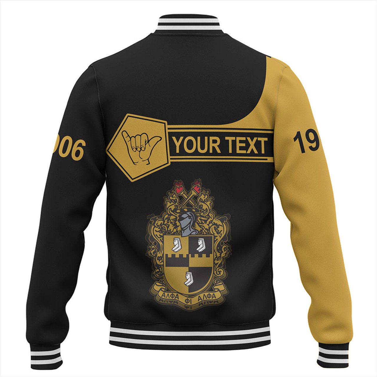 Alpha Phi Alpha Baseball Jacket Custom Simple Style