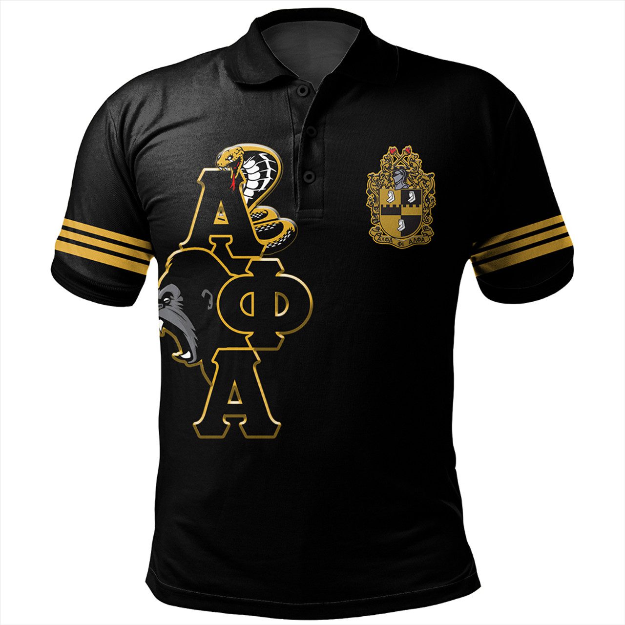 Alpha Phi Alpha Polo Shirt Sphinx