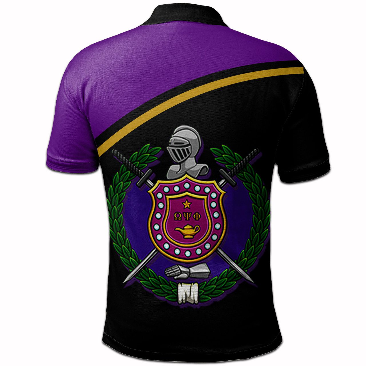 Omega Psi Phi Polo Shirt – Fraternity Curve Version Polo Shirt