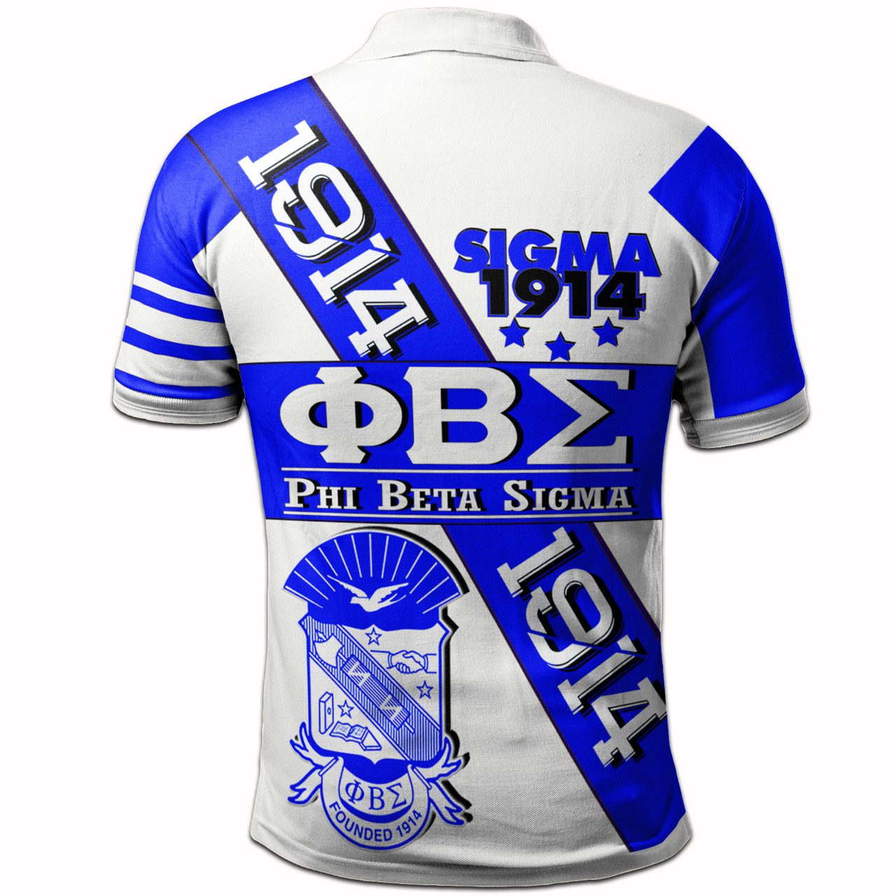 Phi Beta Sigma Polo Shirt – Fraternity Blood In My DNA Polo Shirt