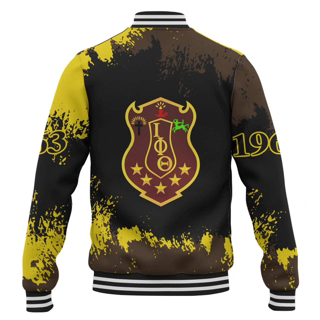 Iota Phi Theta Baseball Jacket Face Style