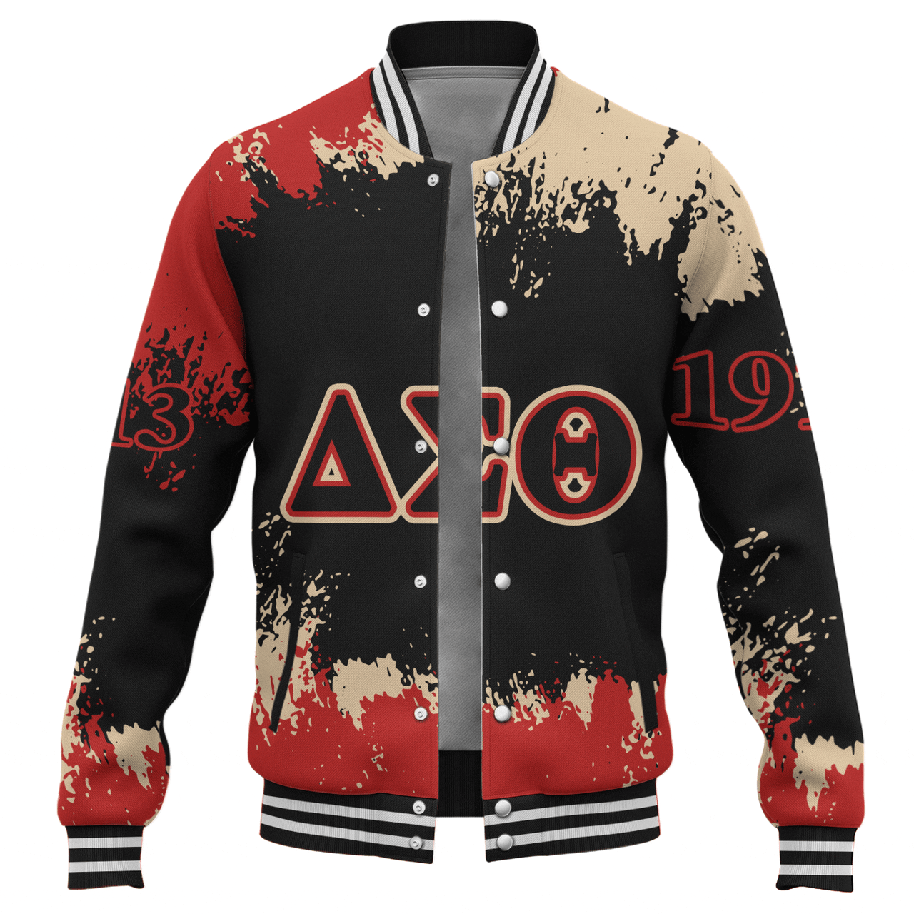 Delta Sigma Theta Baseball Jacket Face Style