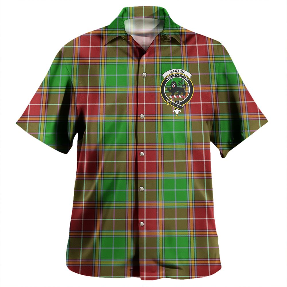 Baxter Tartan Classic Crest Aloha Shirt
