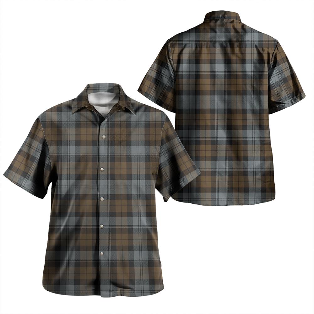 BlackWatch Weathered Tartan Classic Aloha Shirt