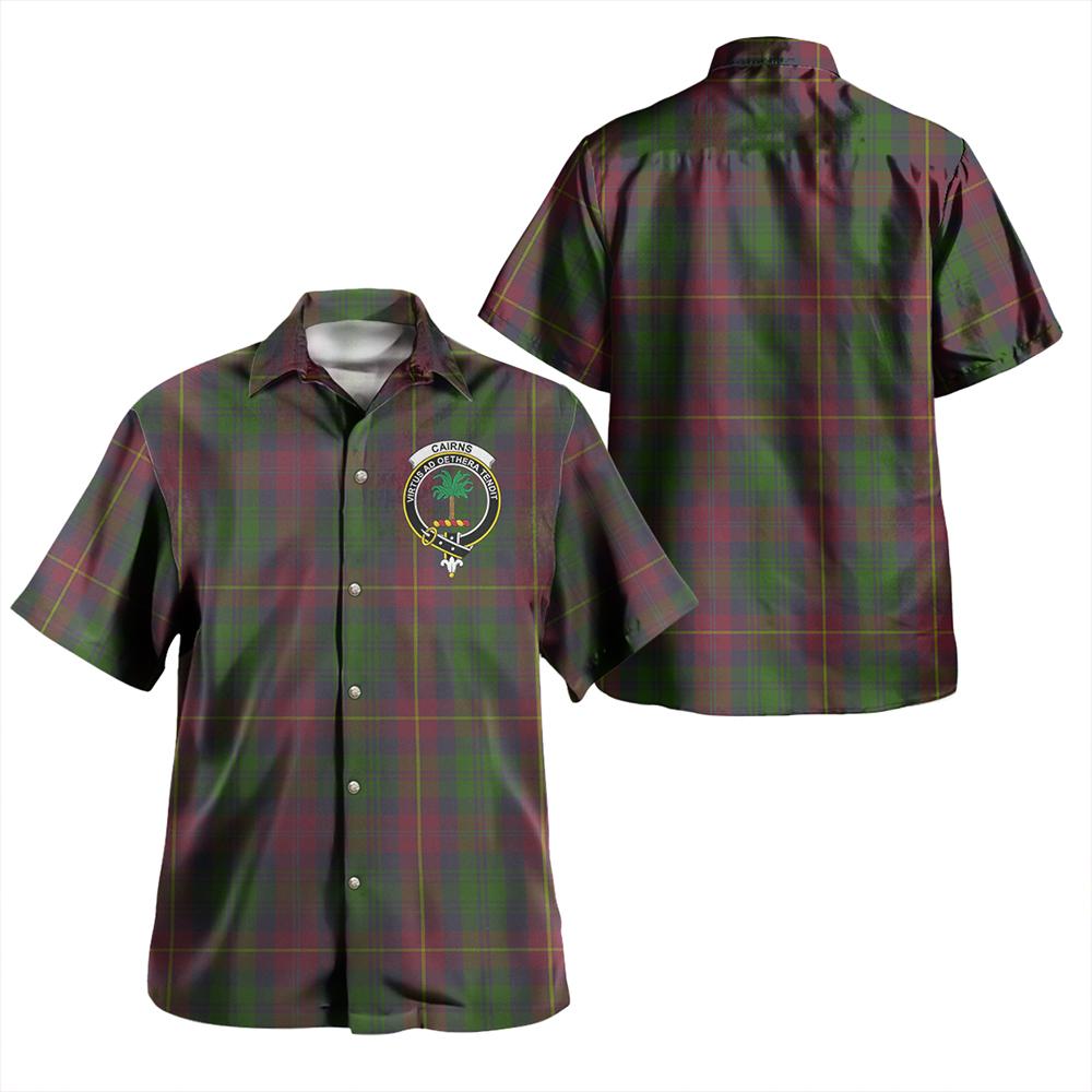 Cairns Tartan Classic Crest Aloha Shirt