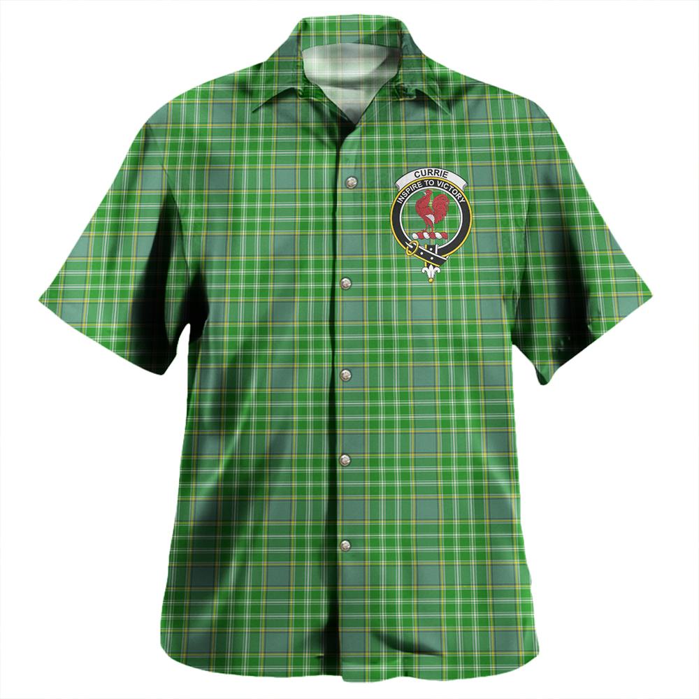 Currie Tartan Classic Crest Aloha Shirt