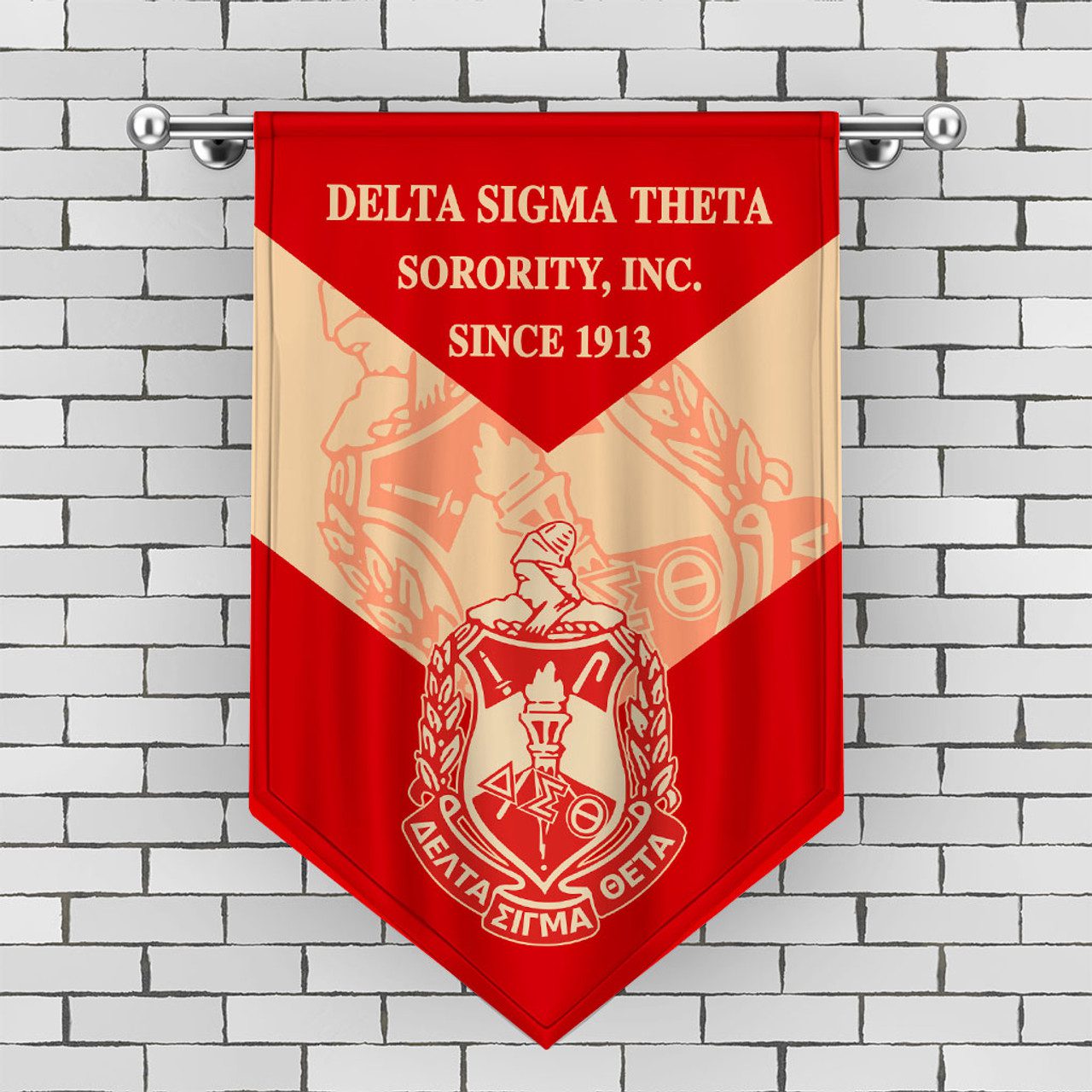 Delta Sigma Theta Gonfalon Crest Style