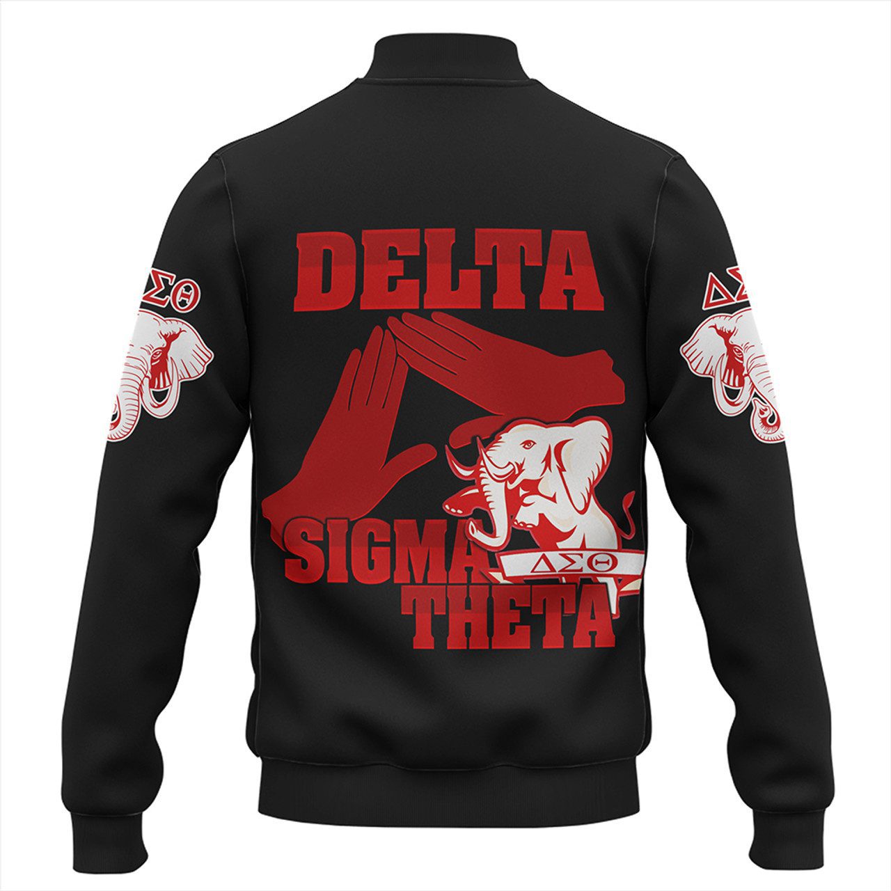 Delta Sigma Theta Baseball Jacket Letters