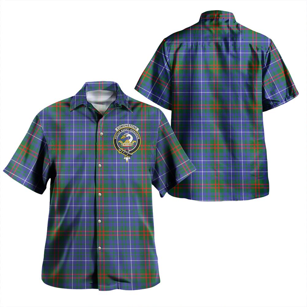 Edmonstone Tartan Classic Crest Aloha Shirt